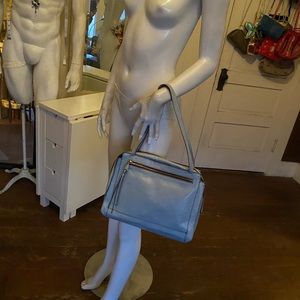 Baby blue HOBO leather